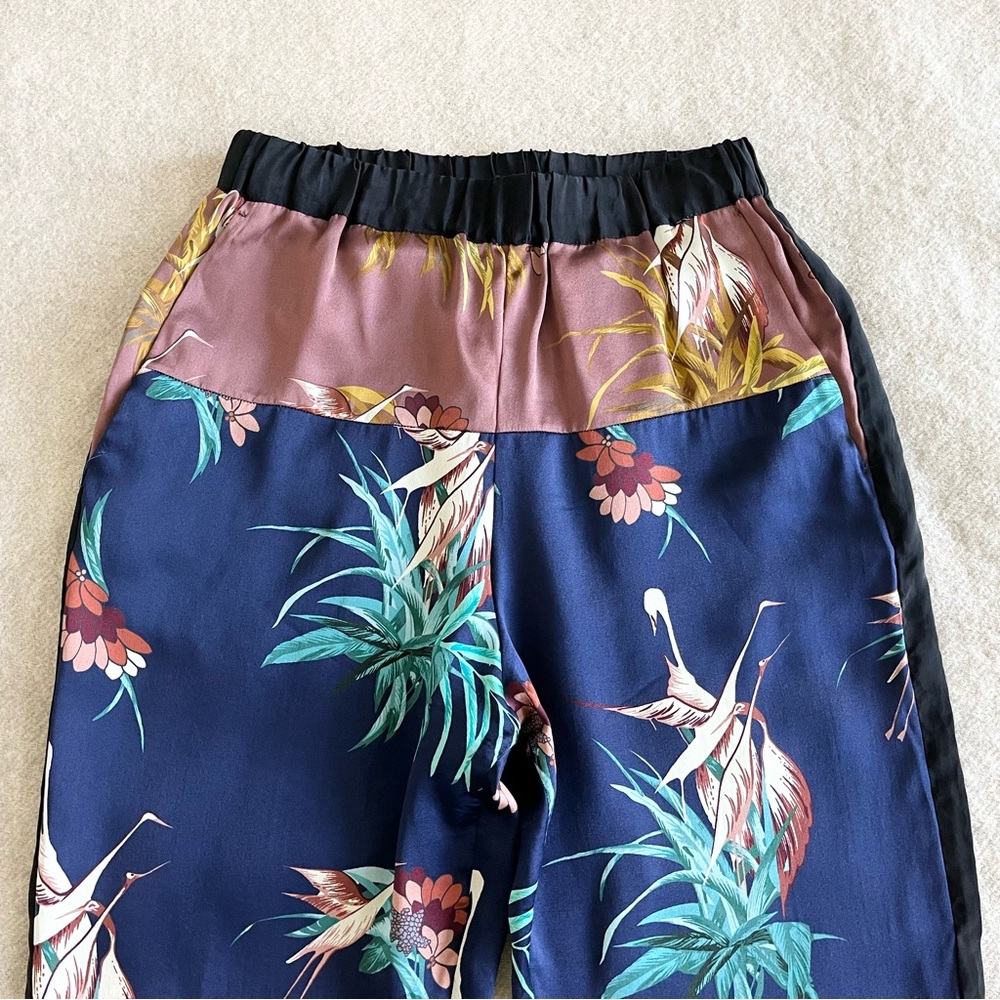Forte Forte silk bird print pants - Picture 6 of 10
